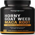 Natgrown Horny Goat Weed and Maca Root Extract Supplement for Men & Women (Ep...