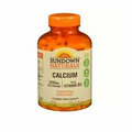 Sundown Naturals Calcium Plus Vitamin D3 Supplement Softgels 1200mg 170Ct 3 Pack