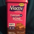 Viactiv Calcium Plus Bone strengthening Max formula Milk Chocolate100 soft chews