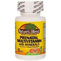 Prenatal Multivitamin With Minerals 100 Tabs By Nature's Blend