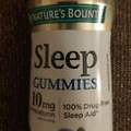 Nature's Bounty/140 SLEEP Vegetarian GUMMIES/10mg of Melatonin /Blueberry/ 10/24
