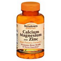 Sundown Naturals Calcium Magnesium And Zinc Caplets 100 each By Sundown Naturals