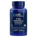5 Day Elderberry Immune Berry Flavor 40 Tabs By Life Extension