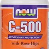 NOW C-500 Antioxidant Protection wth Rose Hips , 250 Tablets EXP. 11/2024