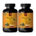 pain relief pills 1400mg - HEMP SEED OIL PILLS - hemp oil - 2B