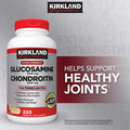Kirkland Signature Glucosamine & Chondroitin Healthy Joint Cartilage 220 Tablets