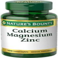 Nature's Bounty Calcium Magnesium & Zinc Caplets, Immune & Supporting Bone...
