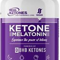 120 Caps Real Ketones PM Night Time Keto BHB Pills with Melatonin Exp.01/2024