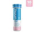 Nuun Sport Electrolyte Tablets for Proactive Hydration, Strawberry Lemonade, 10