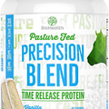 Precision Blend Vanilla (4 lb) Whey Protein | 31g Time Release Blend...
