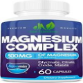 Magnesium Complex 500mg with Magnesium Glycinate, Citrate, Oxide & Malate for Sl