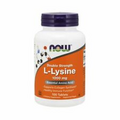 NOW Foods L-Lysine Double Strength 1000mg Tablets - 100 Count