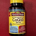 Nature Made CoQ10 100mg + Black Pepper Extract (30 Softgels) Exp 12/24
