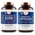 WINDSOR BOTANICALS Thermogenic Multi Collagen Fat Burner and Appetite Suppressant Weight Loss Bundle
