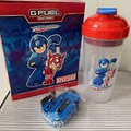 GFUEL Mega Man Rush Blue Bomber Collector's Box Shaker Collar Leash ONLY G FUEL