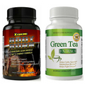 Xtreme Body Burn Weight Loss & Green Tea Extract Fat Burner Dietary Supplements