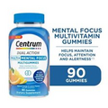 Centrum Multigummies Dual Action Multi+ Men and Women Supplement Gummies 90 Ct