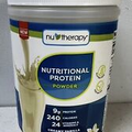 Nu-Therapy  nutritional protein Powder, Creamy vanilla 9 g protein shake mix NEW
