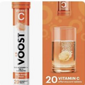 Voost Vitamin C Effervescent Vitamin Drink Tablet, Blood Orange Flavor, 20 ct