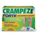 Crampeze Forte Leg Cramps Muscle Spasms & Twitches Relief Magnesium 30 Tablets