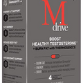 Mdrive Boost and Burn Test Booster and Fat Burner with Zinc, KSM-66 Ashwagandha, Advantra Z, 75 Count.