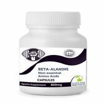 Beta-Alanine Capsules 800mg - 120 capsules BOTTLE