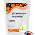 Ashwagandha Concentrated Extract 400mg Veg Capsules Pack of 250