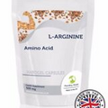 L-Arginine Amino Acid 500mg Mens Supplement 90 Hardgel Capsules
