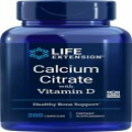 Life Extension Calcium Citrate w Vitamin D 200 VegCap
