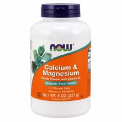 Cal-Mag w/CITRATE POWDER 8 OZ By Now Foods