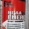 EVL BCAA Lean Energy Powder Pre Workout Green Tea Fat Burner Cherry Limeade