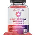 Atlantis - Immune Support Gummies - 8-in-1 with Elderberry - EXP05/24 - NEW