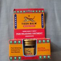 Tiger Balm Pain Relieving Ointment Extra Strength, 0.63 Ounce (exp 12/2025)