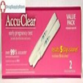 Accu-Clear Pregnancy Test Kit- 2 Tests