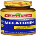 Nature Made Melatonin 3 mg, Sleep Aid Supplement for Restful Sleep, 240 Tablets