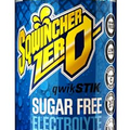 Sqwincher Zero Qwik Stik, Sugar Free, Low Calorie, Low Sodium Electrolyte Replacement Powder Hydration Drink Mix, Mixed Berry, 0.11 oz Packet (Pack of 200)