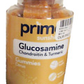 Glucosamine Chondroitin Turmeric  60 Gummies citrus - Bones, Joint Support