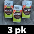 3pk OLLY Plant Powered Focus Mental Clarity 30 Capsules each Exp 12/24 NEW OTHER