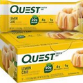 Quest Nutrition Lemon Cake Protein Bars, High Protein, Low Carb, 12 Count