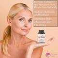 SKIN HAIR & NAILS VITAMINS - NATURAL COLLAGEN PRODUCTION - REDUCES HAIR THINNING