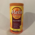 Metamucil Fiber Supplement 4-in-1 Fiber Real Sugar 72tbps Orange 30.4oz 04/2026