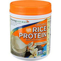 Growing Naturals Organic Rice Protein Powder Vanilla 24g Protein 1.0 Lb Organic