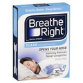 Breathe Right Clear Regular Nasal Congestion Strips 30