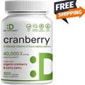 Cranberry Pills 40,000 mg with Vitamin C, Protect Urinary Tract, Immune Booster