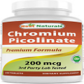 Chromium Picolinate Tablet, 200 Mcg, 240 Count