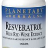Planetary Herbals Resveratrol With Red Wine Extract 885 mg 30 Tabs