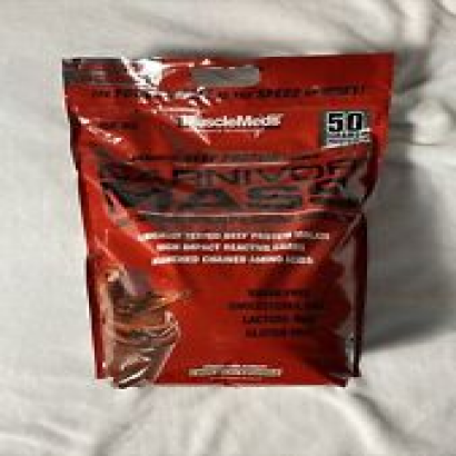 MUSCLEMEDS CARNIVOR MASS (10 LB) beef protein isolate gainer amino bcaa