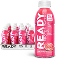 Ready Protein Water, 20g of Whey Protein Isolate, Sugar Free, Pink Grapefruit, 12-Pack, 16.9 Fluid Ounces Each