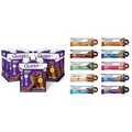 Quest Nutrition Ready To Drink Chocolate Protein Shake, High Protein, Low Carb & Ultimate Variety Pack Protein Bars, High Protein, Low Carb, Gluten Free