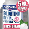 PROBIOTIV CHEWABLE PROBIOTICS FOR DAILY BLOATING W/ 5 BILLION CFU FOR GAS RELIEF